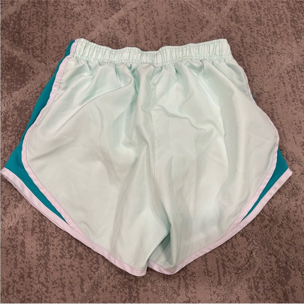 Nike Dri Fit Light Blue Shorts XS - Picture 3 of 7
